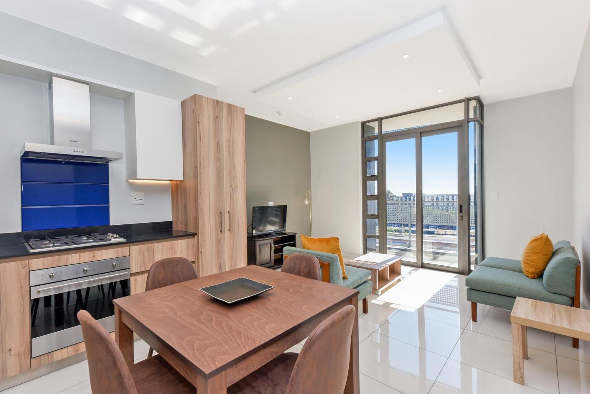 The Median Rosebank Luxury Apartment - Building With Generator Johannesburg Bagian luar foto